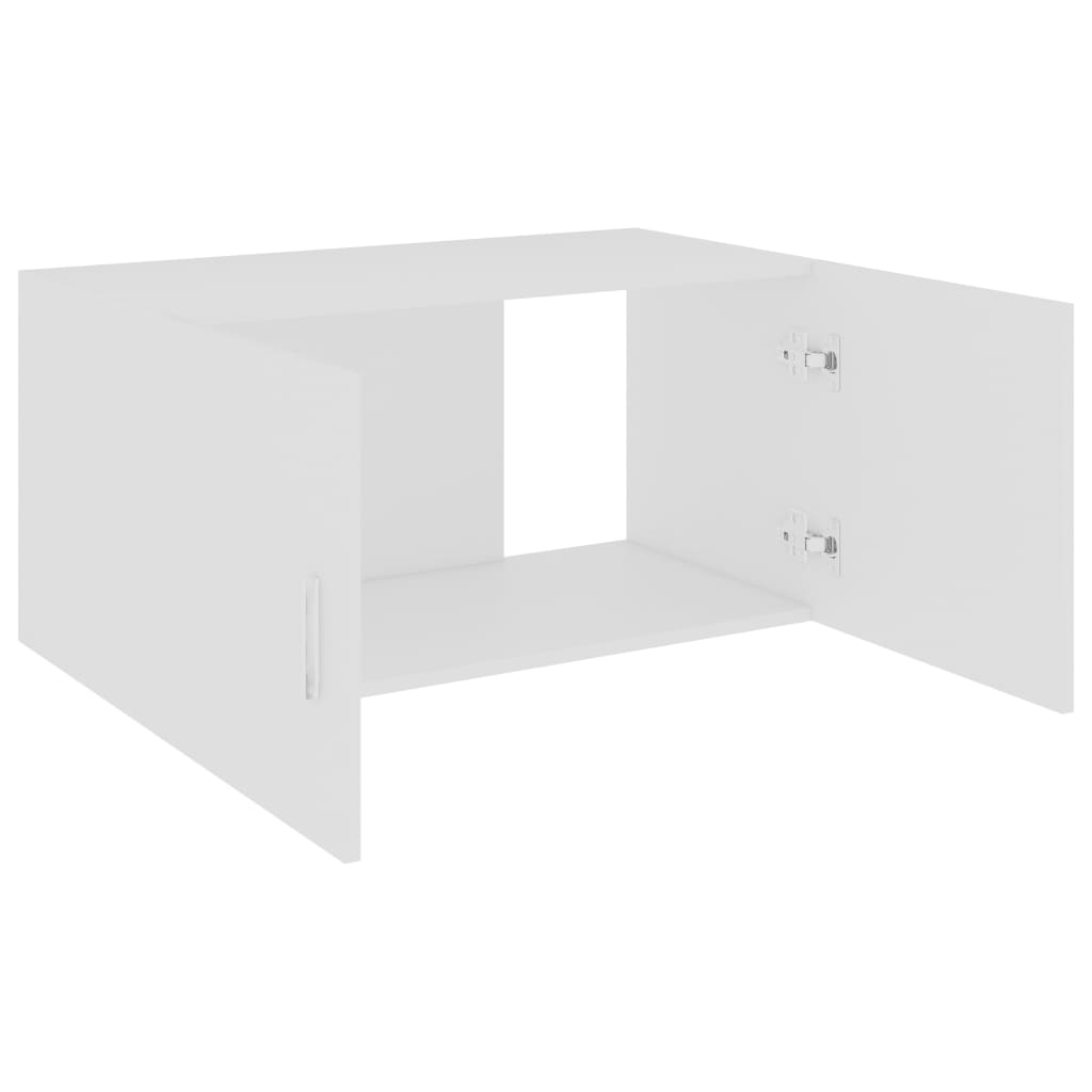 vidaXL Nástěnná skříňka bílá 80 x 39 x 40 cm dřevotříska