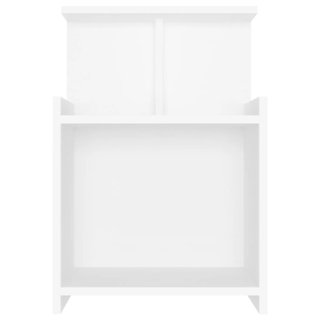 vidaXL Noční stolek bílý 40 x 35 x 60 cm dřevotříska