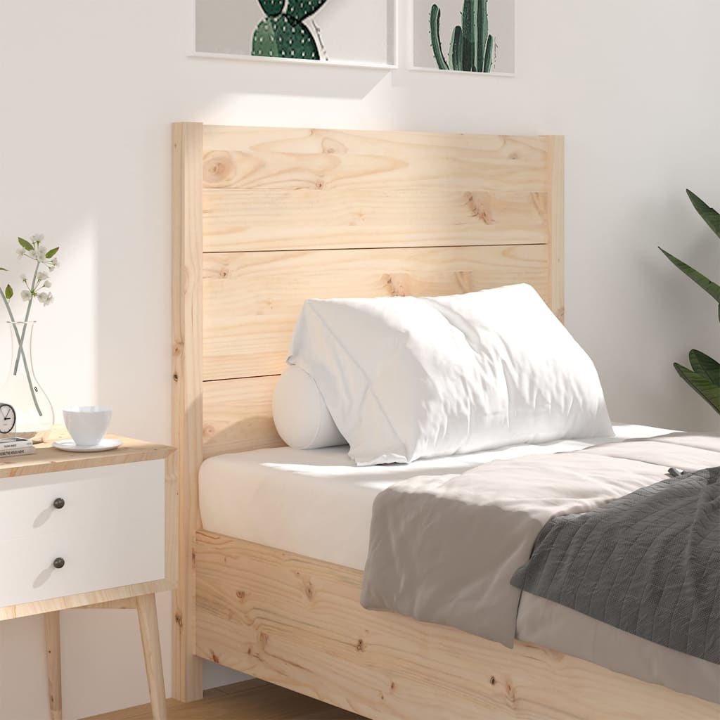 vidaXL Čelo postele 81 x 4 x 100 cm masivní borovice