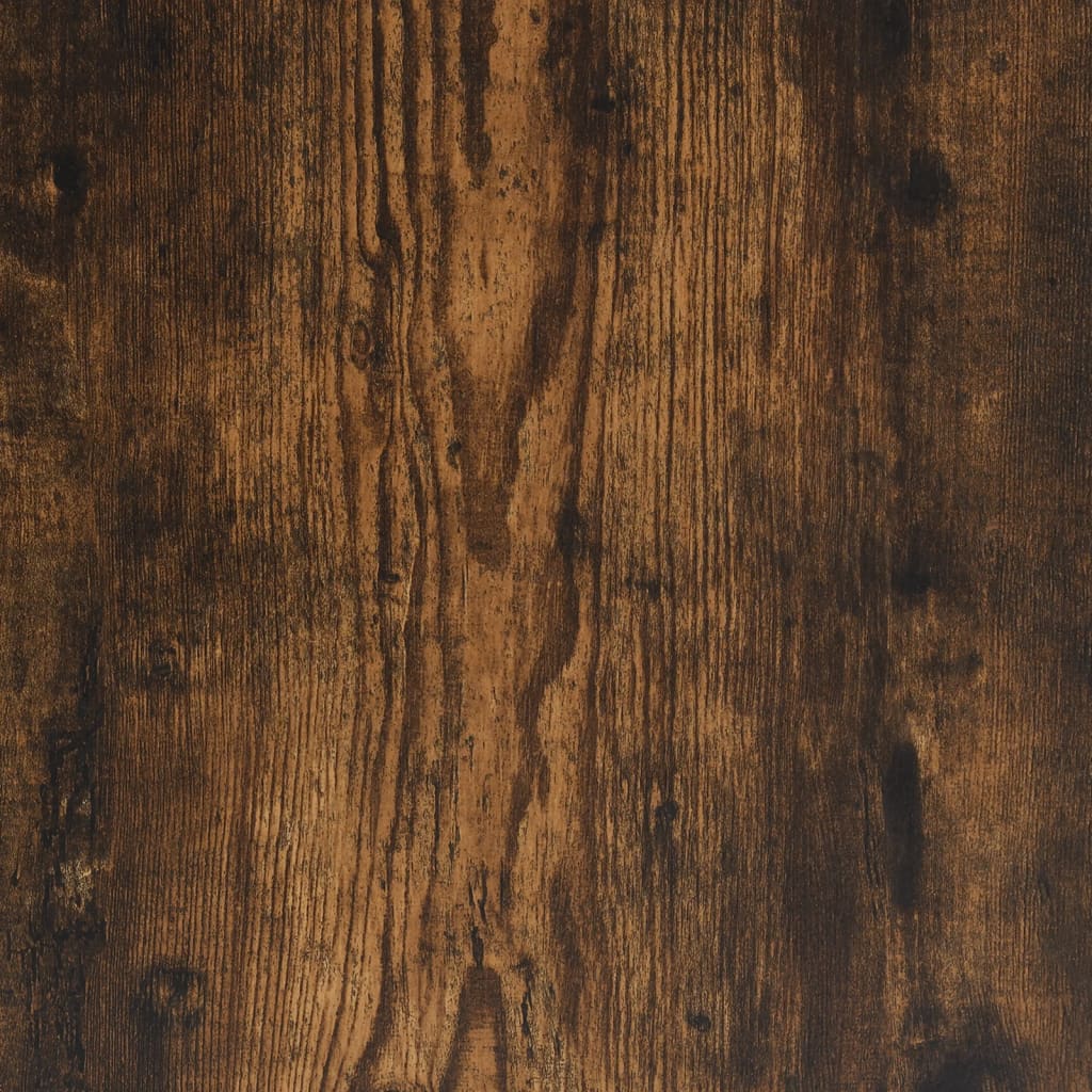 vidaXL Botník kouřový dub 80 x 21 x 125,5 cm kompozitní dřevo