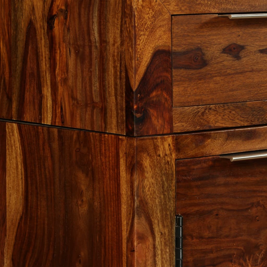 vidaXL Příborník masivní sheeshamové dřevo 160x35x75 cm