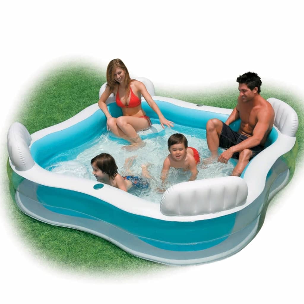 Intex Rodinný bazén s sedáky 56475NP