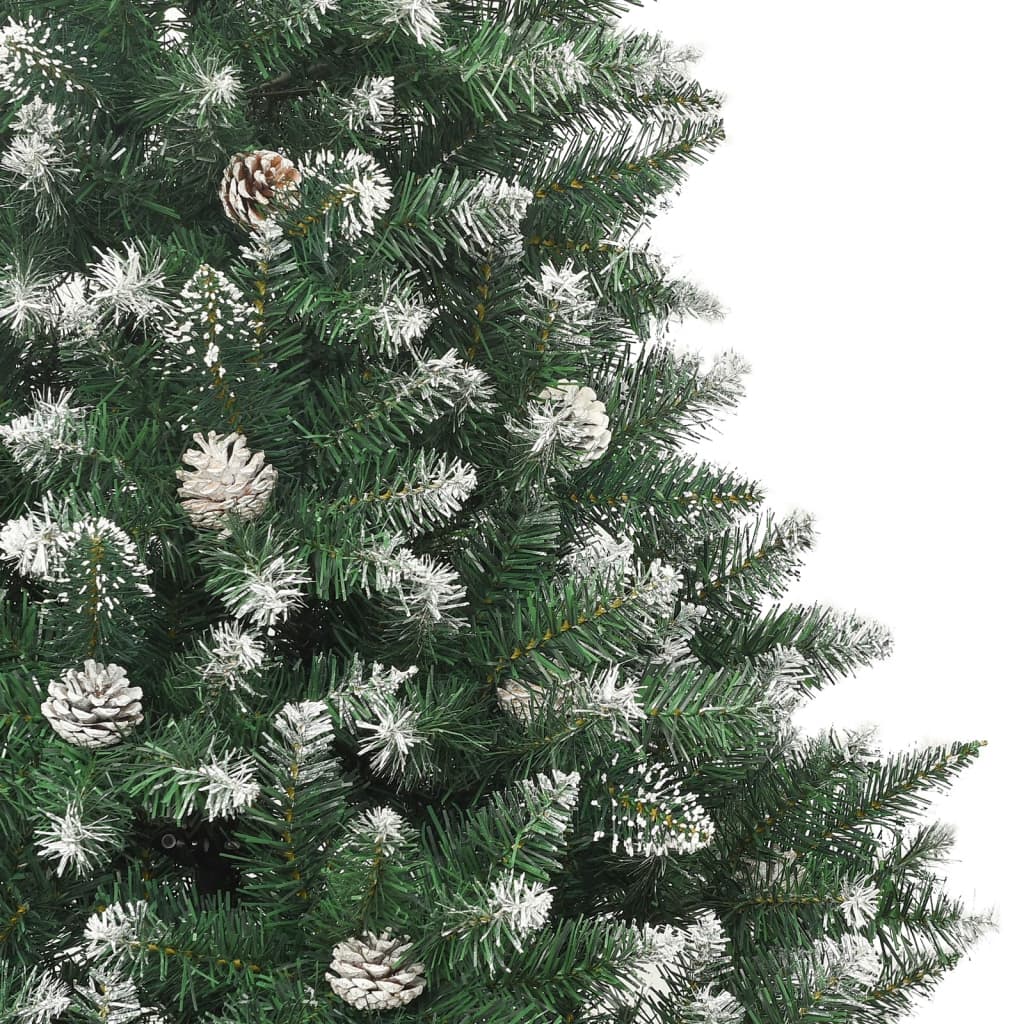 vidaXL Umělý vánoční stromek se stojanem 210 cm PVC