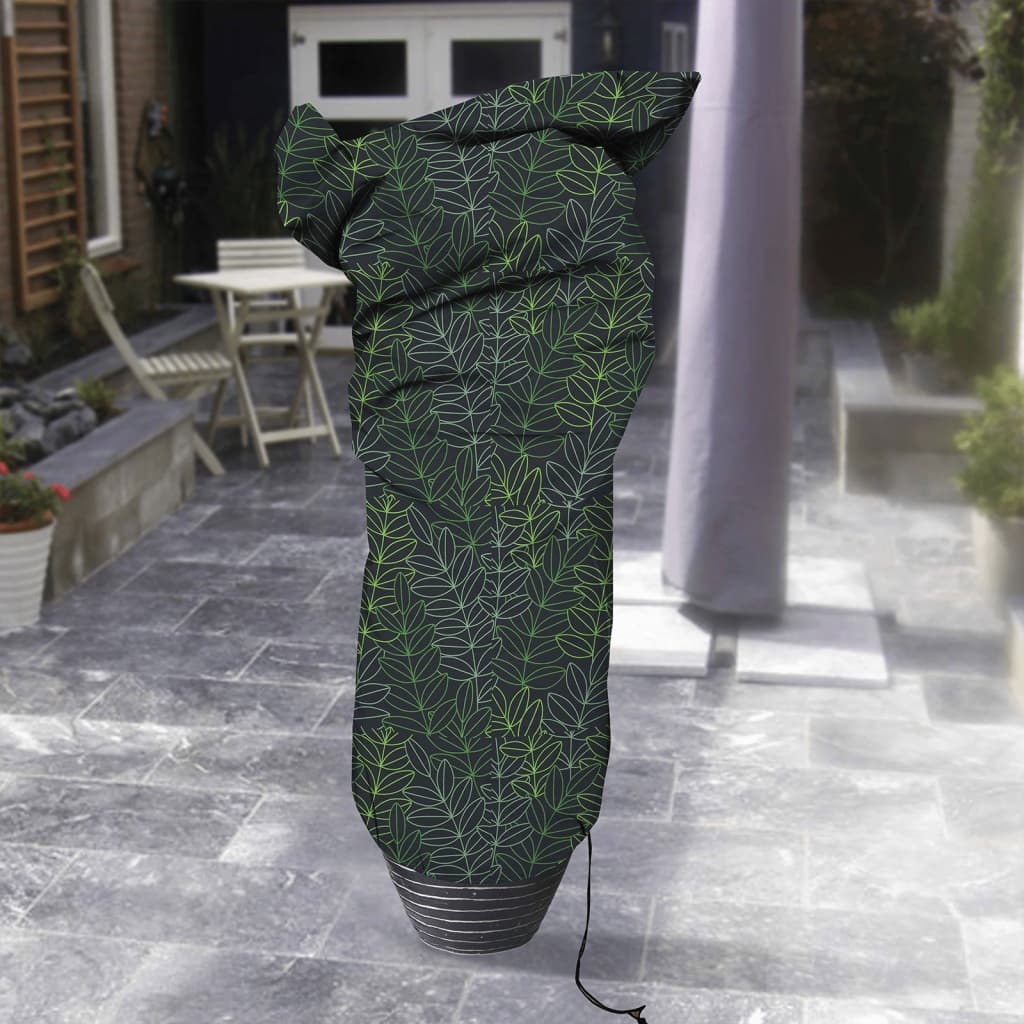 Capi Ochranný obal na rostliny L 150 x 250 cm černý a zelený potisk