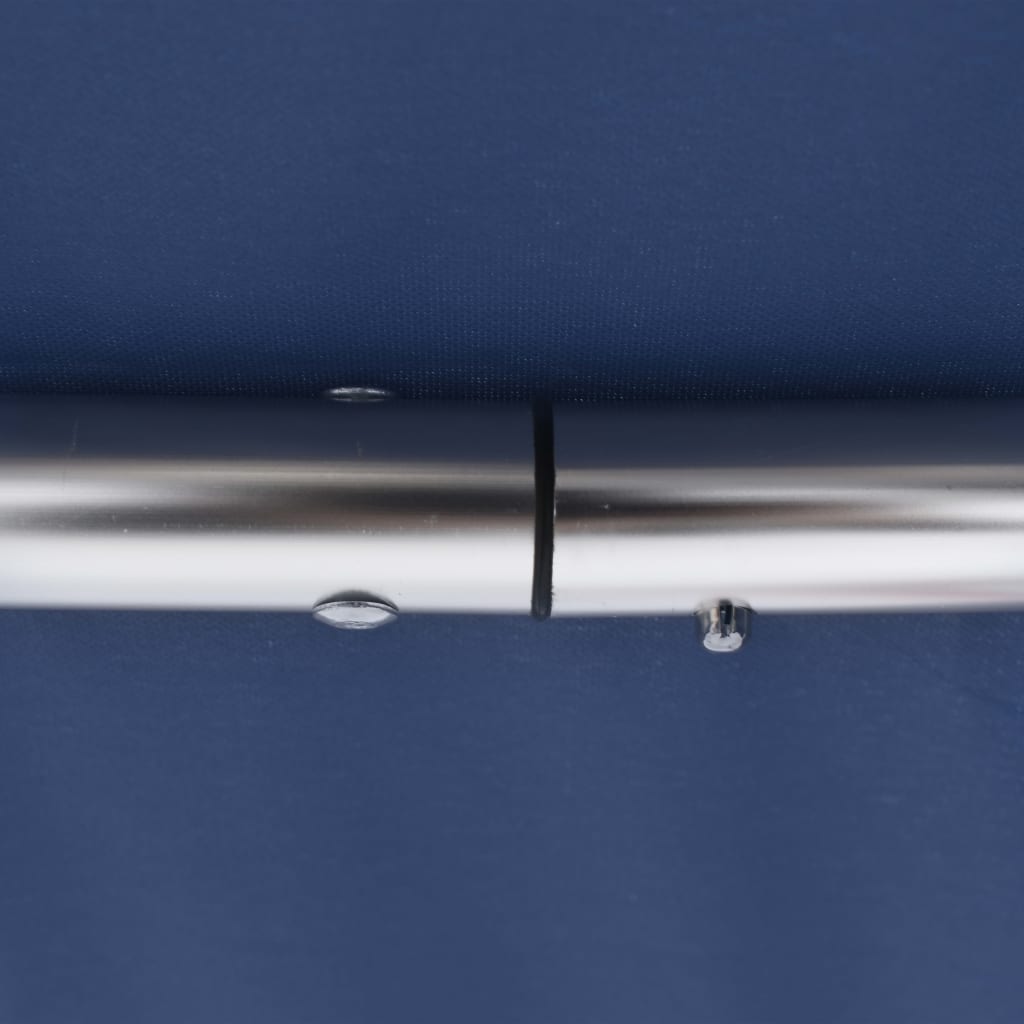 vidaXL Bimini stříška se 4 oblouky modrá 243 x 210 x 137 cm