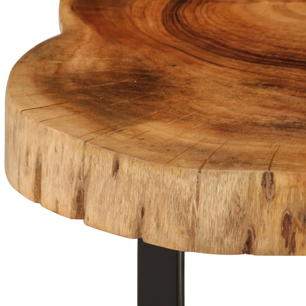 vidaXL Konferenční stolek masivní akáciové dřevo 60 x 55 x 25 cm