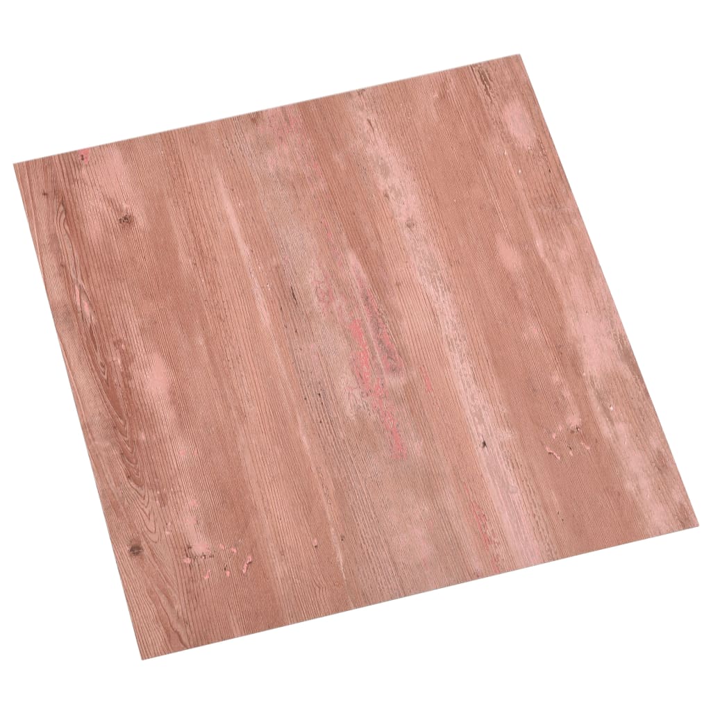 vidaXL Samolepicí podlahové desky 20 ks PVC 1,86 m² červené