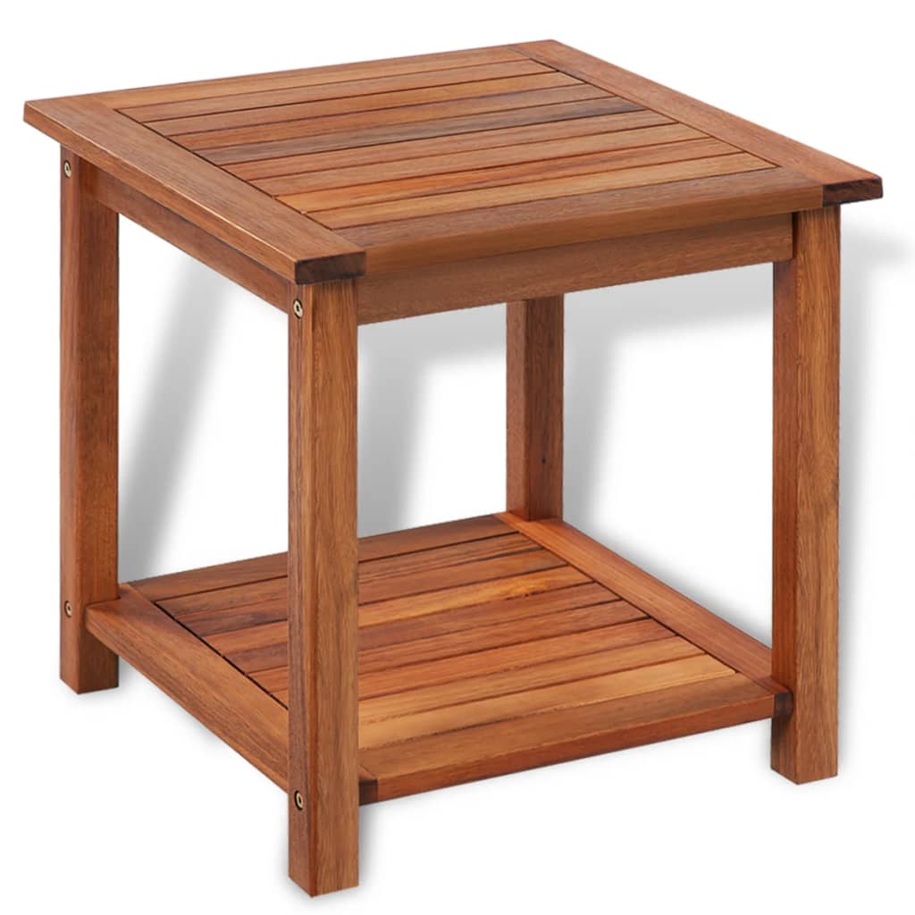 vidaXL Odkládací stolek z akáciového dřeva