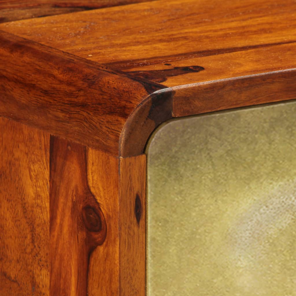 vidaXL TV stolek 120 x 30 x 45 cm masivní sheeshamové dřevo