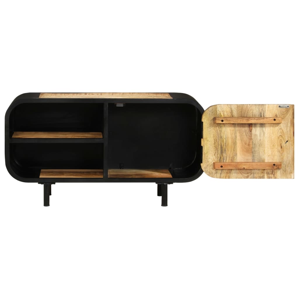 vidaXL TV stolek 90 x 30 x 48 cm hrubé mangovníkové dřevo