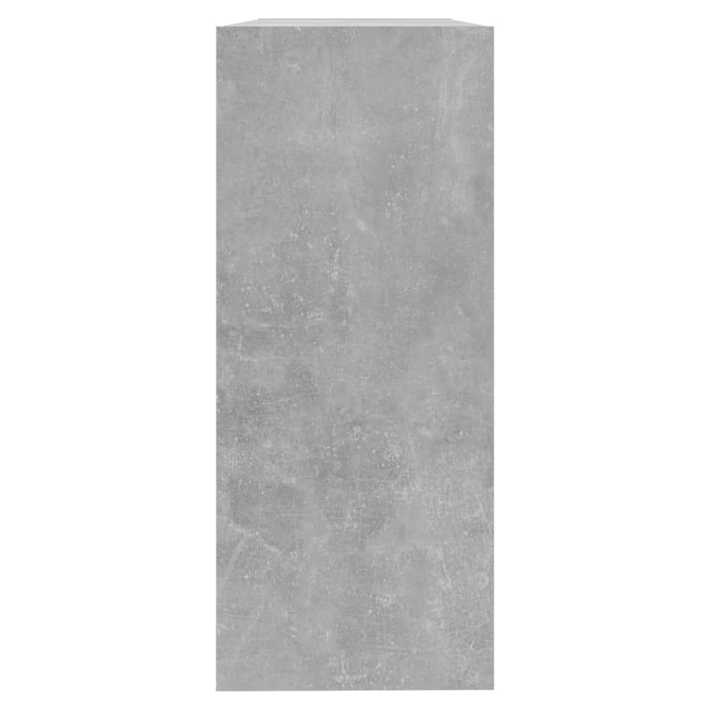 vidaXL Knihovna / dělicí stěna betonově šedá 100 x 30 x 72 cm