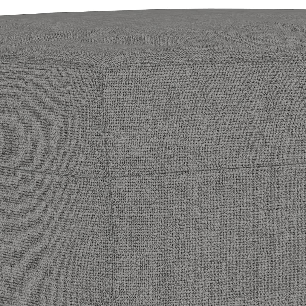 vidaXL Lavice tmavě šedá 100 x 35 x 41 cm textil