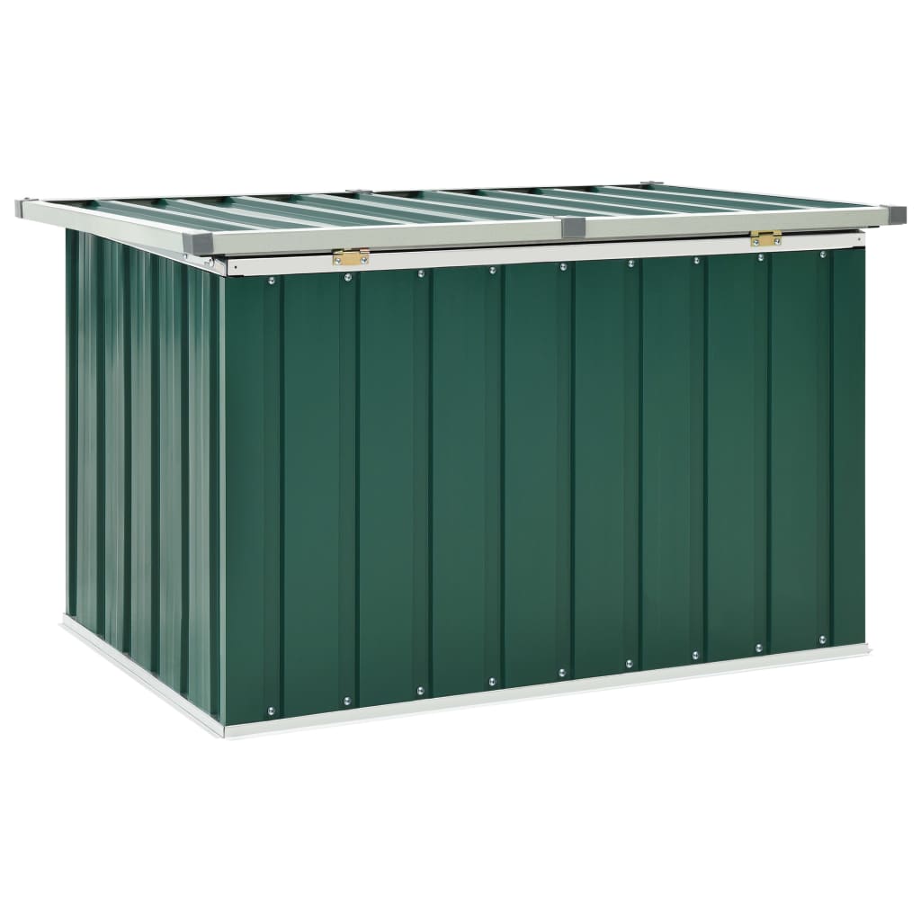 vidaXL Zahradní úložný box zelený 109 x 67 x 65 cm