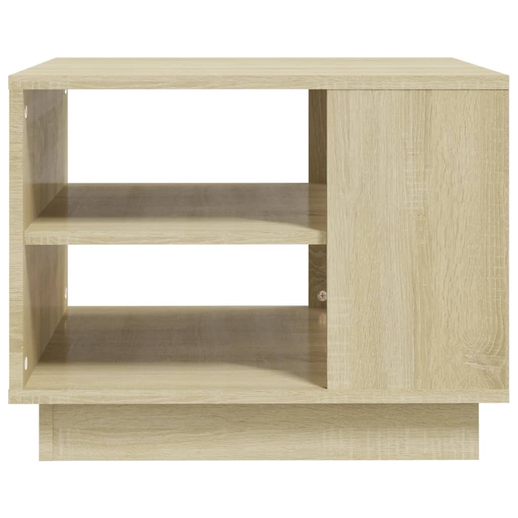 vidaXL Konferenční stolek dub sonoma 55 x 55 x 43 cm dřevotříska