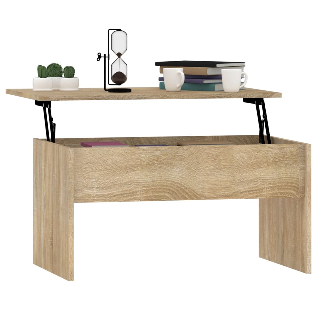 vidaXL Konferenční stolek dub sonoma 80x50,5x41,5 cm kompozitní dřevo