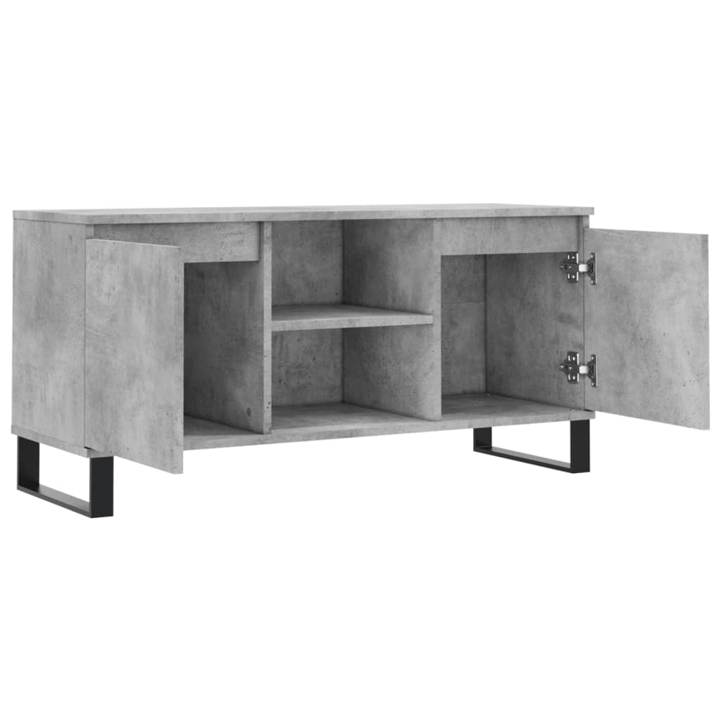 vidaXL TV skříňka betonově šedá 104 x 35 x 50 cm kompozitní dřevo