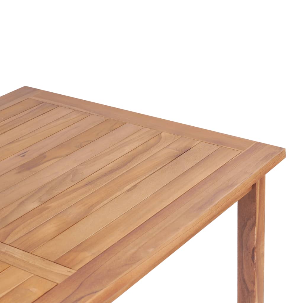 vidaXL Zahradní barový stůl 120 x 65 x 110 cm masivní teakové dřevo