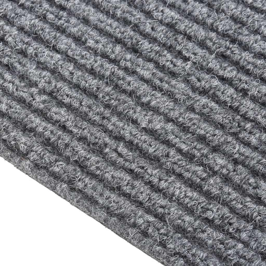 vidaXL Běhoun čisticí zóna 100 x 300 cm šedý