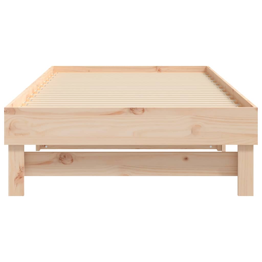vidaXL Výsuvná postel 2x (90 x 190) cm masivní borovice