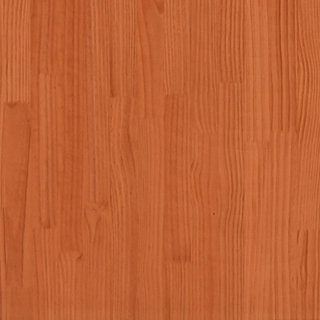 vidaXL Čelo postele voskově hnědé 90 cm masivní borové dřevo
