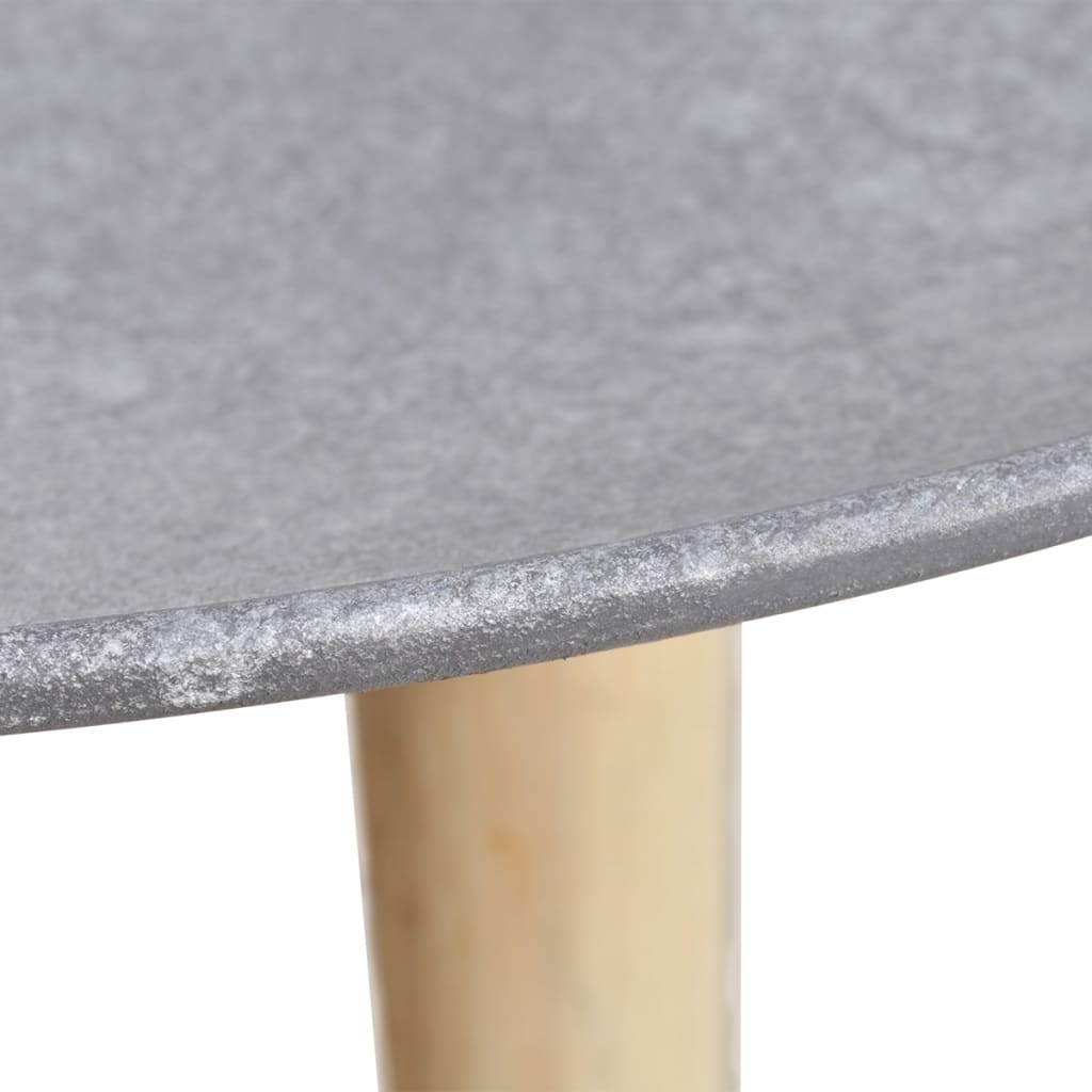 vidaXL Set dvou konferenčních stolků 55 cm/44 cm betonově šedý