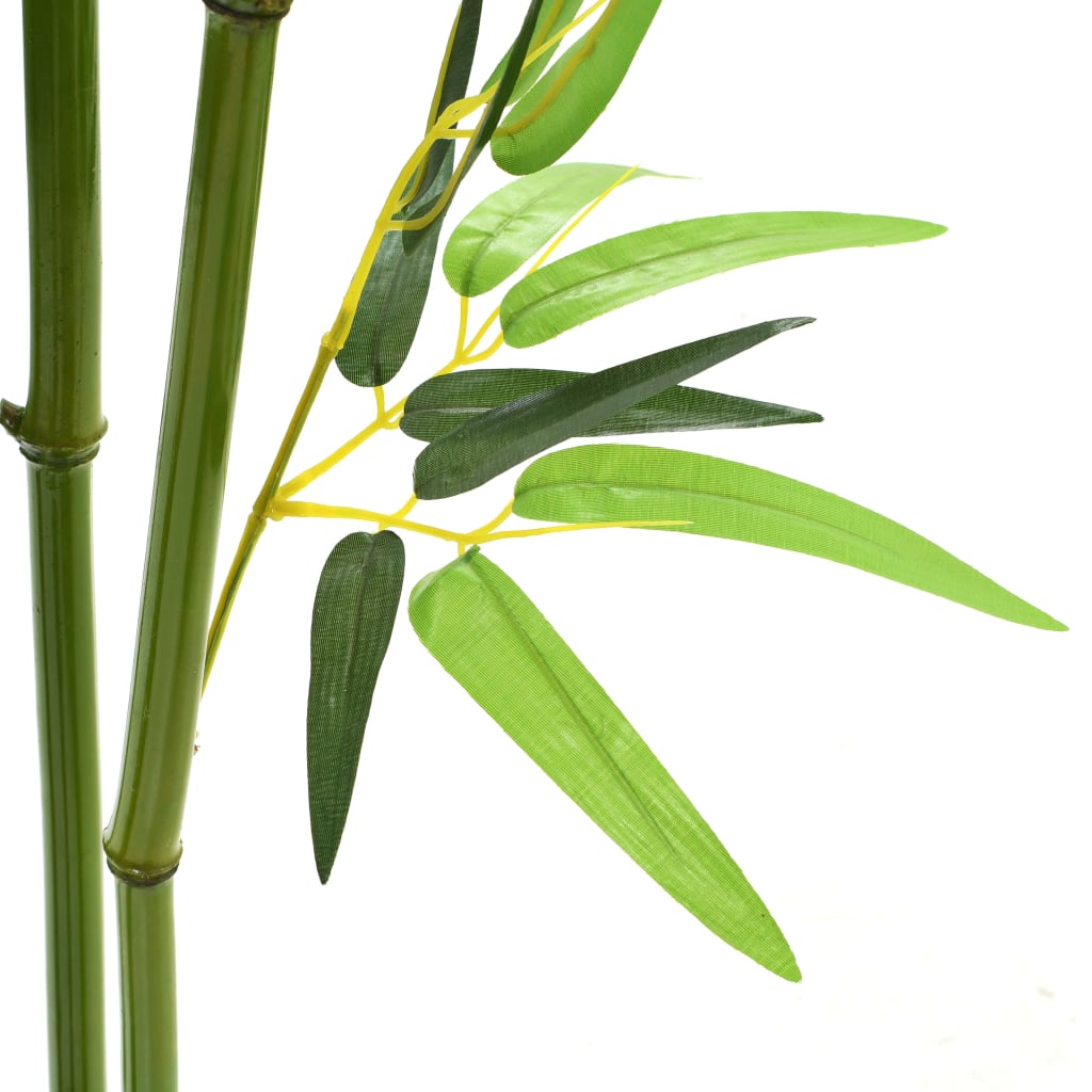 vidaXL Umělá rostlina bambus s květináčem 175 cm zelená