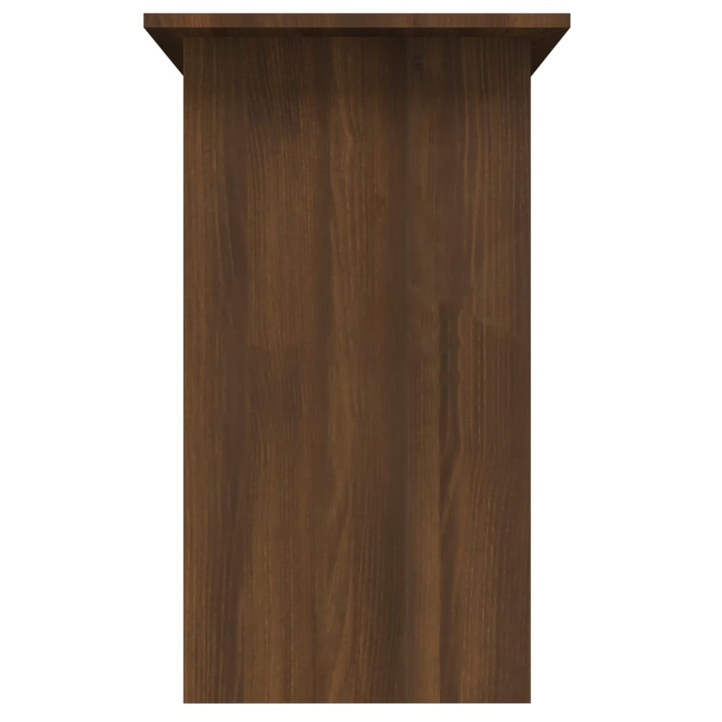 vidaXL Psací stůl hnědý dub 80 x 45 x 74 cm kompozitní dřevo