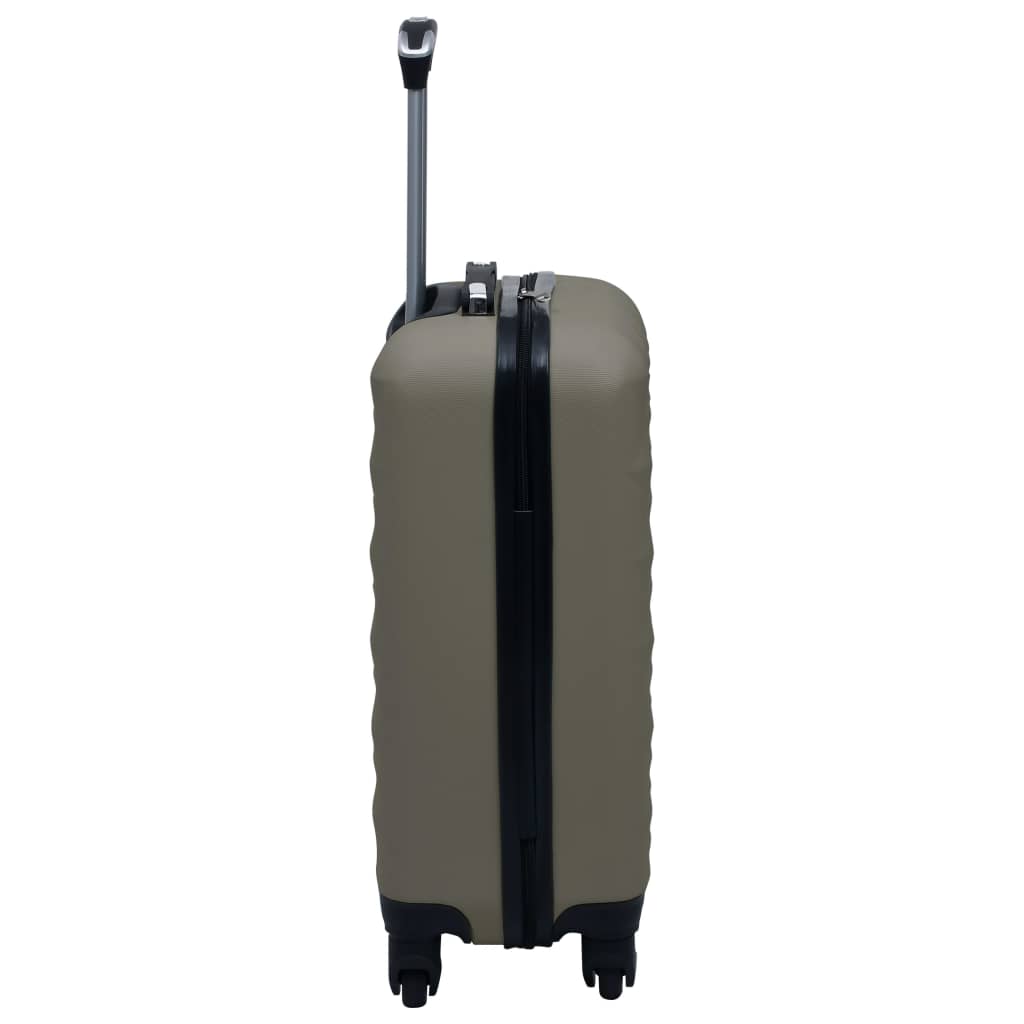 vidaXL Sada skořepinových kufrů na kolečkách 2 ks antracitová ABS