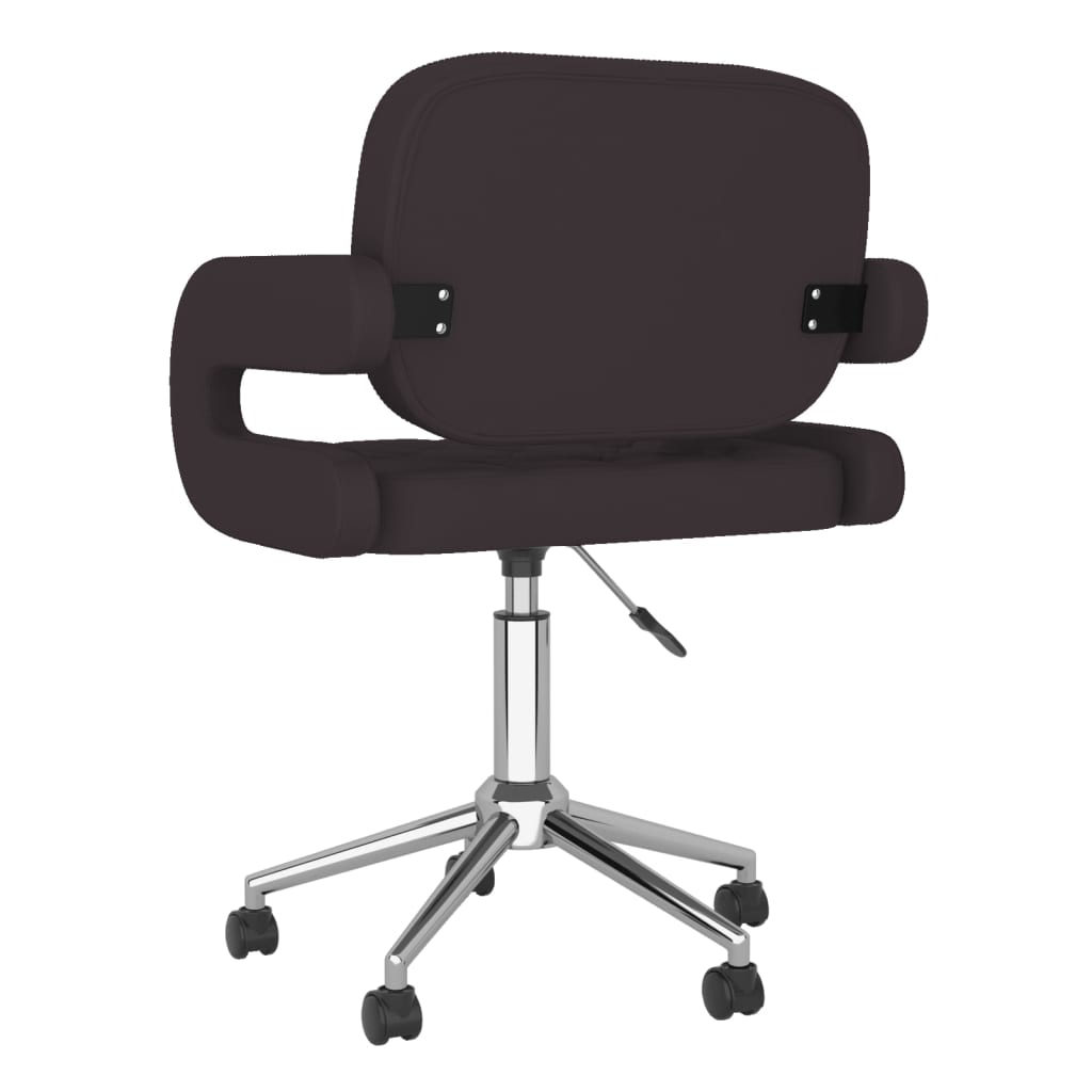 vidaXL Otočná kancelářská židle černá umělá kůže