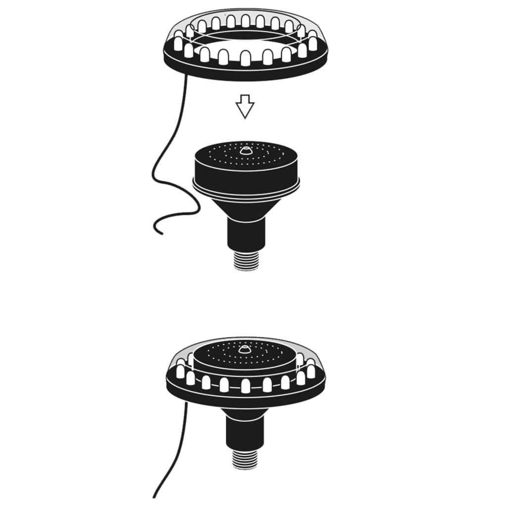Ubbink LED bodová světla 1/2" pro zahradní fontánu