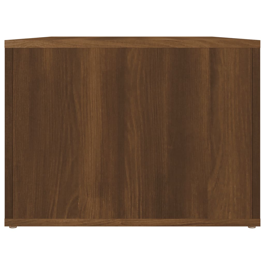 vidaXL Konferenční stolek hnědý dub 80 x 50 x 36 cm kompozitní dřevo