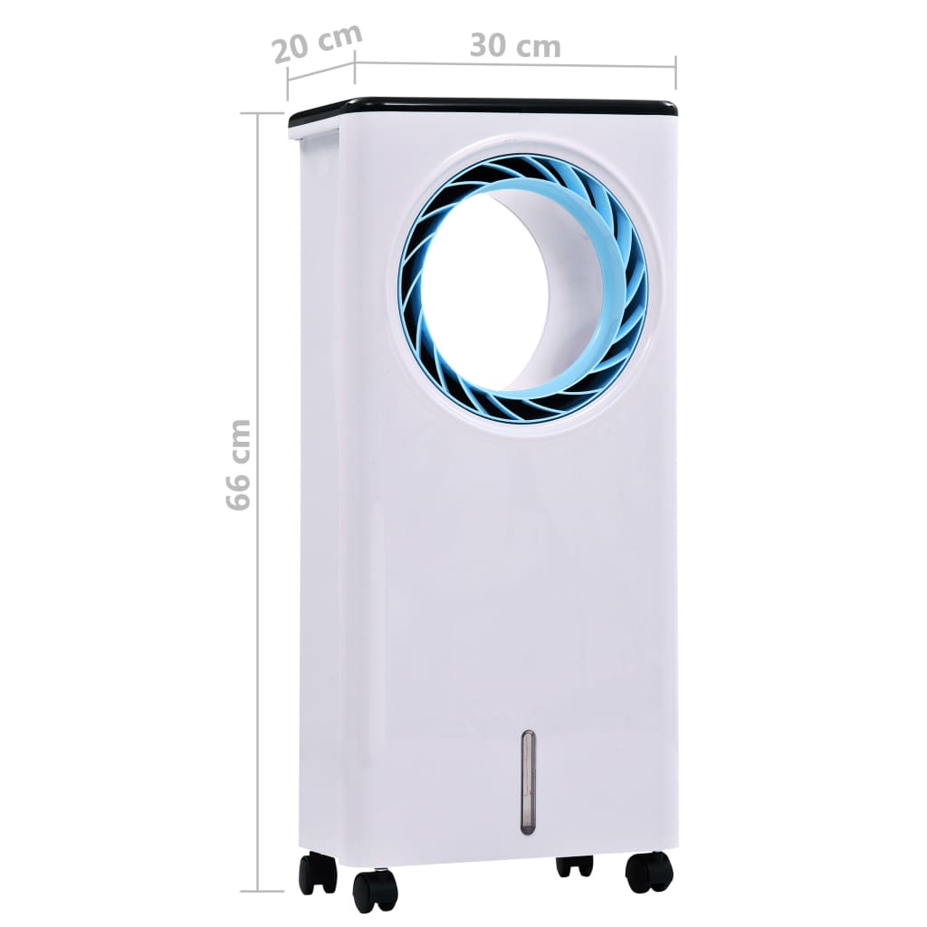 vidaXL Mobilní ochlazovač vzduchu, čistička a zvlhčovač 3v1 80 W