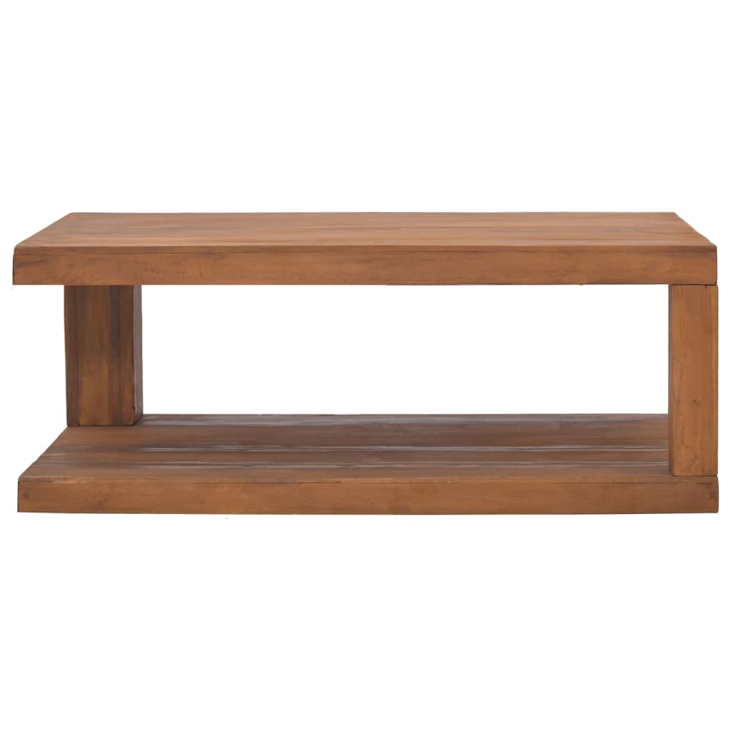 vidaXL Konferenční stolek 90 x 50 x 35 cm masivní teakové dřevo