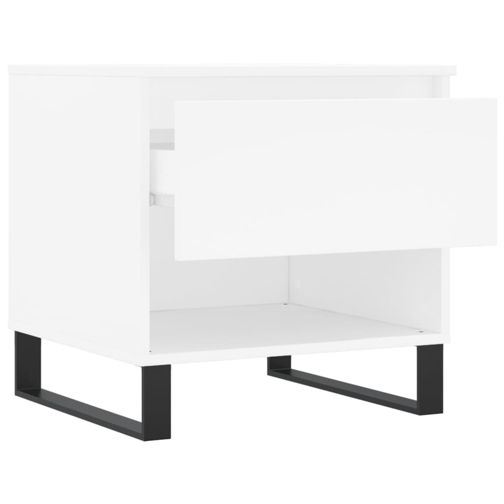 vidaXL Konferenční stolek bílý 50 x 46 x 50 cm kompozitní dřevo