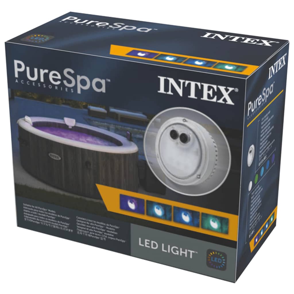 Intex Vícebarevné LED světlo do bublinkové vířivky 28503