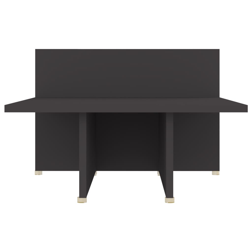 vidaXL Konferenční stolek šedý 111,5 x 50 x 33 cm dřevotříska