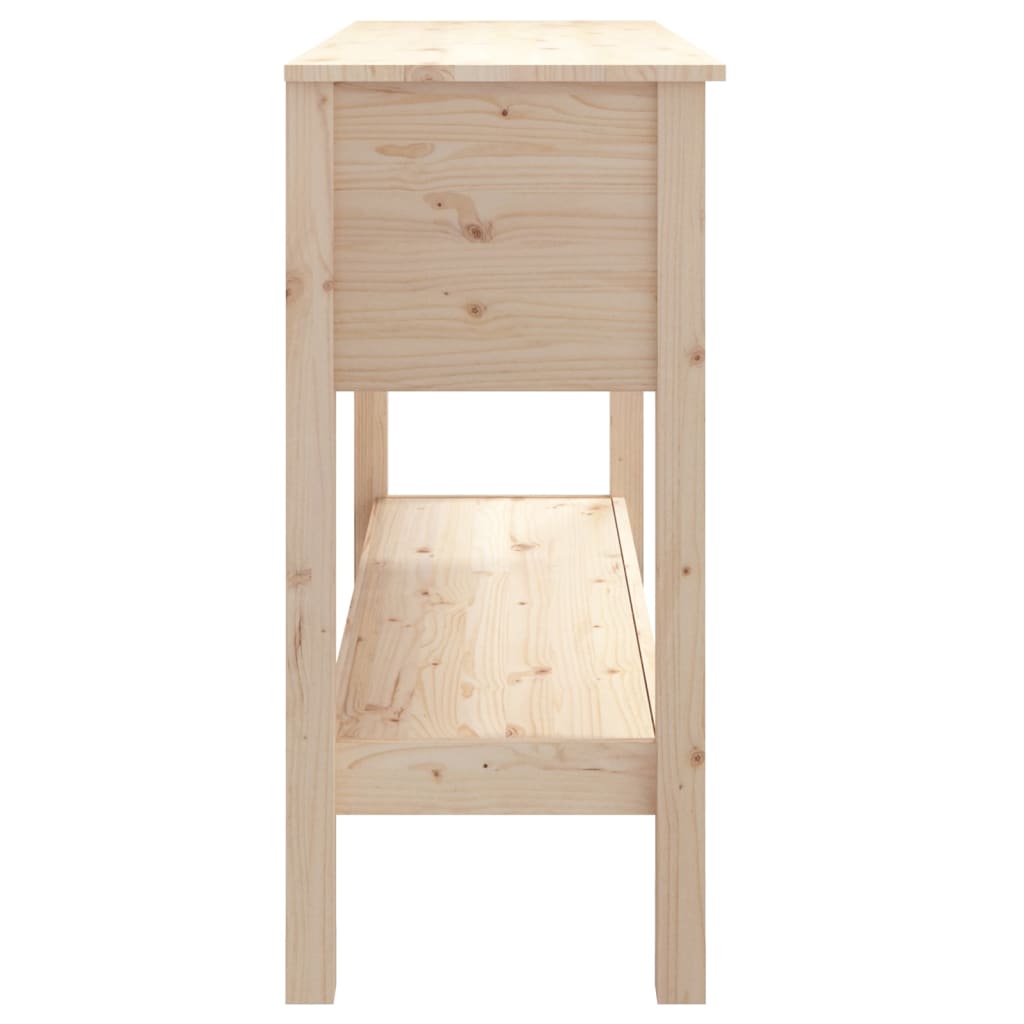 vidaXL Konzolový stolek 100 x 35 x 75 cm masivní borové dřevo
