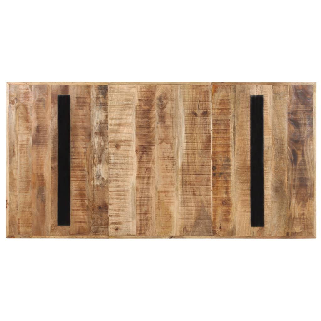 vidaXL Jídelní stůl 180 x 90 x 76 cm hrubé mangovníkové dřevo