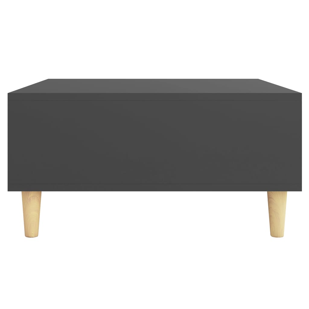 vidaXL Konferenční stolek šedý 60 x 60 x 30 cm dřevotříska