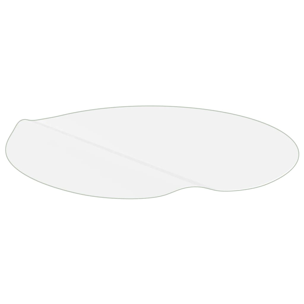 vidaXL Ochranná fólie na stůl průhledná Ø 60 cm 2 mm PVC