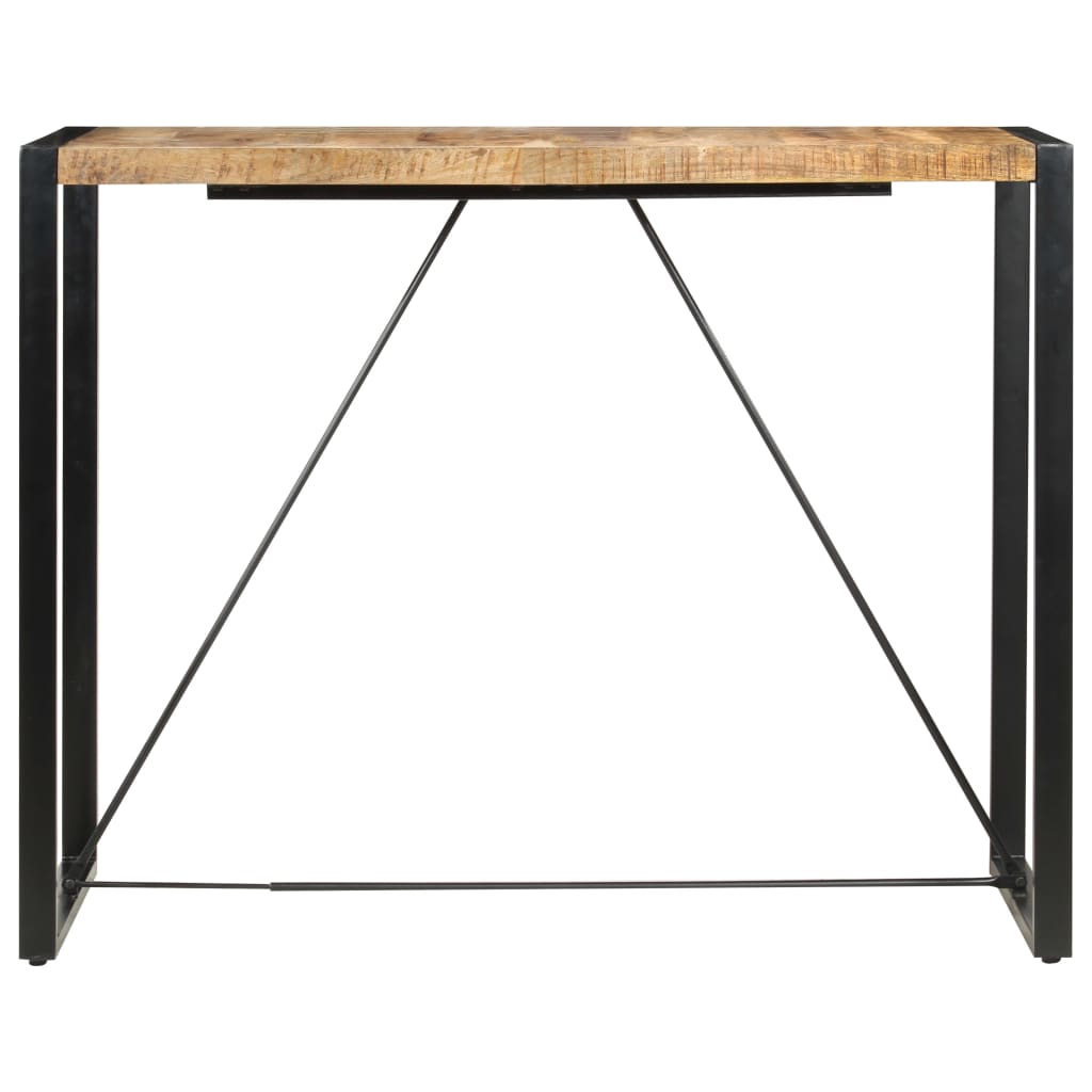 vidaXL Barový stůl 140 x 70 x 110 cm masivní mangovníkové dřevo