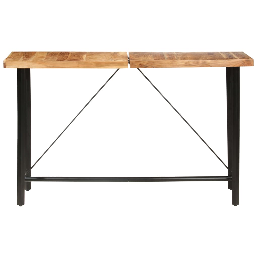 vidaXL Barový stůl 180 x 70 x 107 cm masivní akáciové dřevo