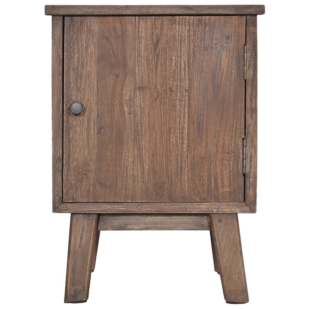 vidaXL Noční stolek 40 x 30 x 53 cm masivní teakové dřevo