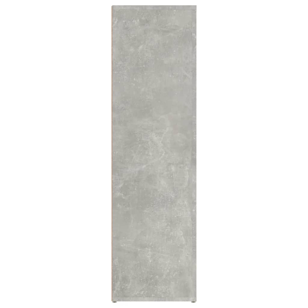 vidaXL Příborník betonově šedý 80 x 30 x 106 cm kompozitní dřevo