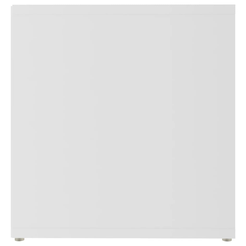 vidaXL TV stolek bílý 72 x 35 x 36,5 cm dřevotříska