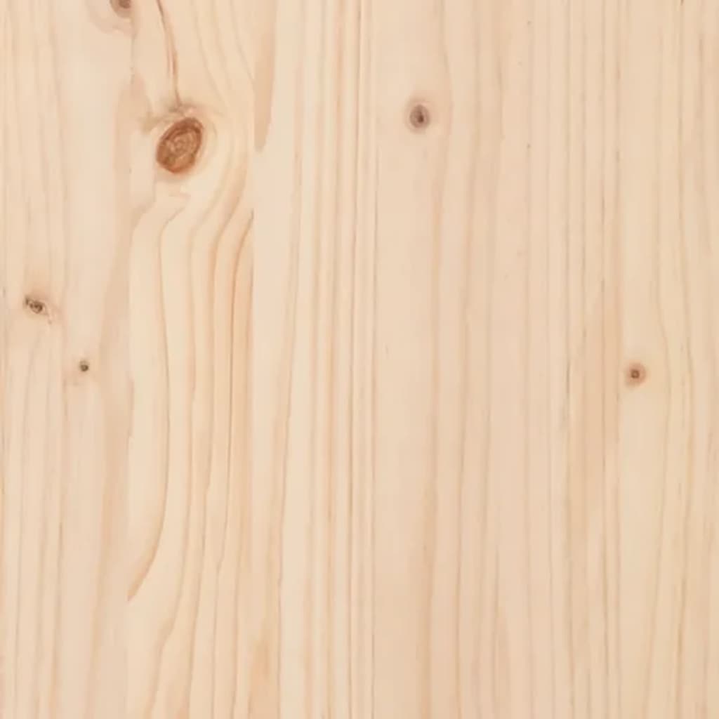 vidaXL Čelo postele 205,5 x 4 x 100 cm masivní borovice