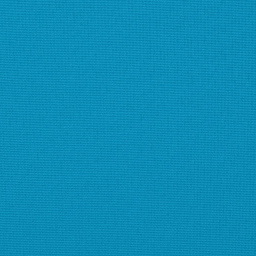 vidaXL Poduška na zahradní lavici světle modrá 200x50x7cm látka oxford