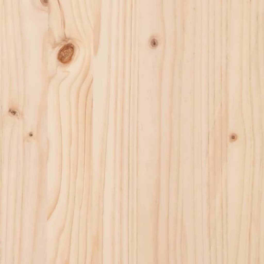 vidaXL Truhlík s policí 54 x 34,5 x 81 cm masivní borové dřevo