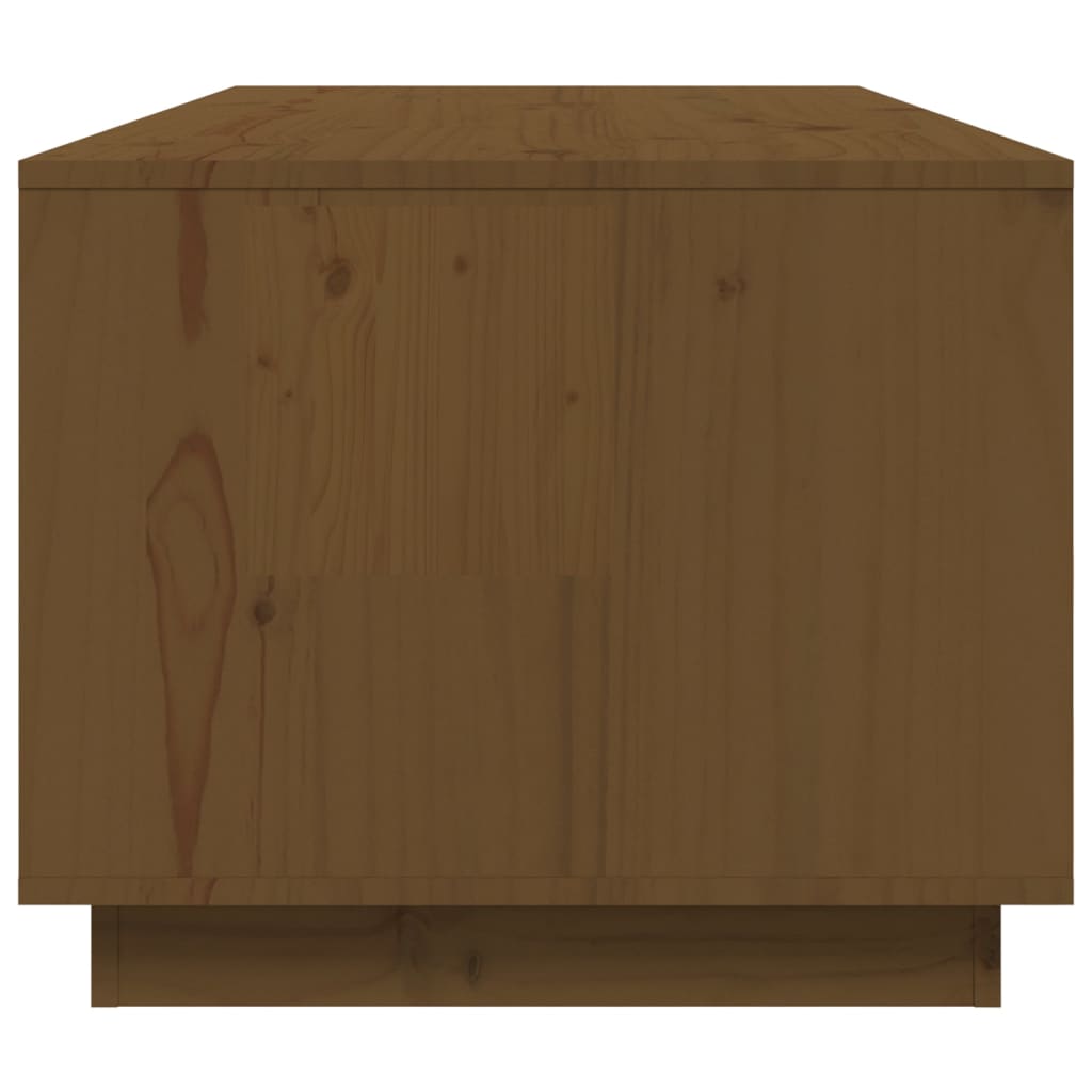 vidaXL Konferenční stolek medově hnědý 100x50x41 cm masivní borovice
