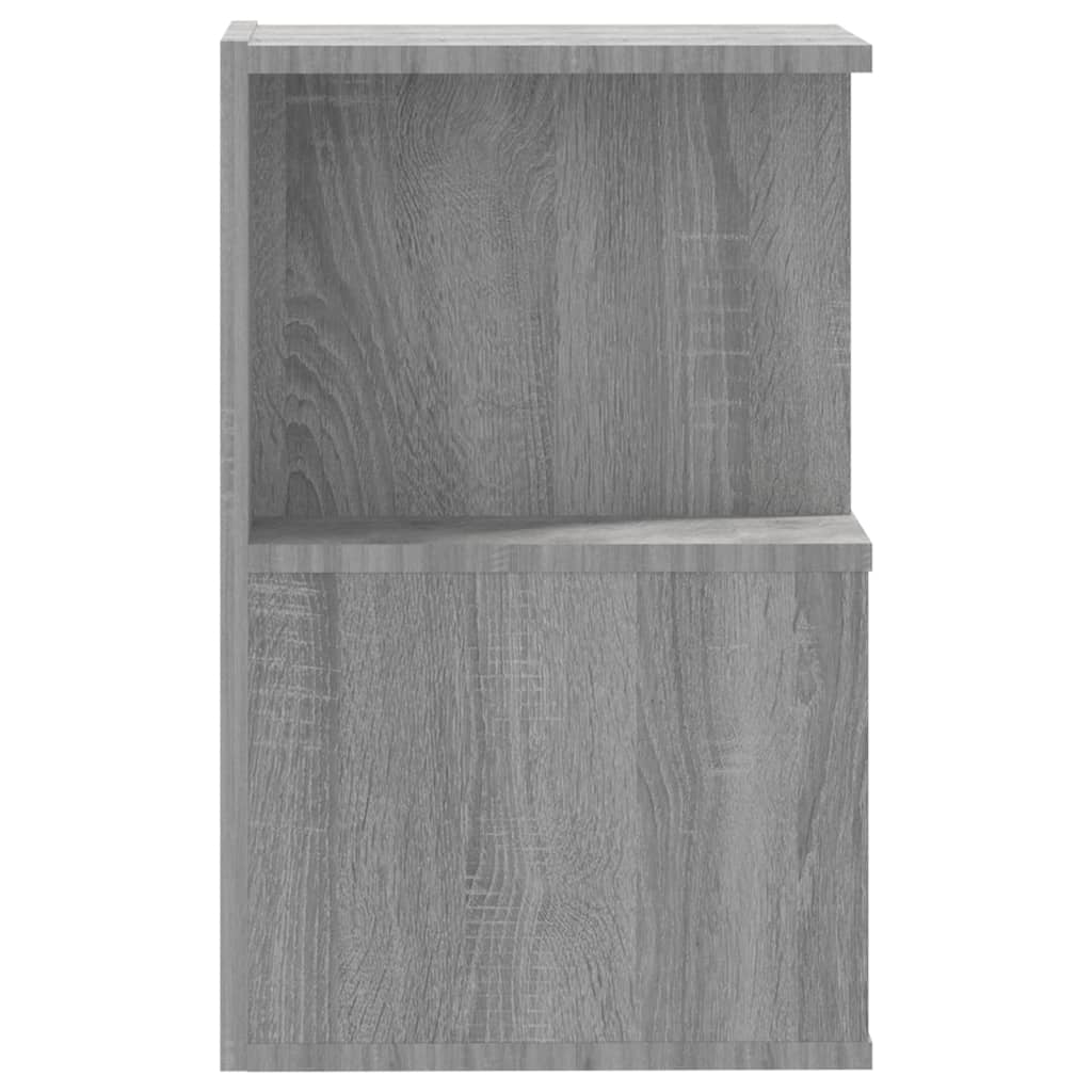 vidaXL Noční stolek šedý sonoma 35 x 35 x 55 cm kompozitní dřevo
